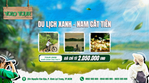 TOUR DU LỊCH XANH - VỀ RỪNG NAM CÁT TIÊN