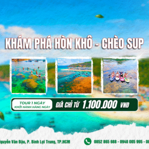 Quy Nhơn - Khám phá Hòn Khô - chèo sup 1 Ngày