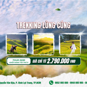 Trekking Lùng Cúng - Săn Mây - Nóc nhà Mù Cang Chải 2N1Đ