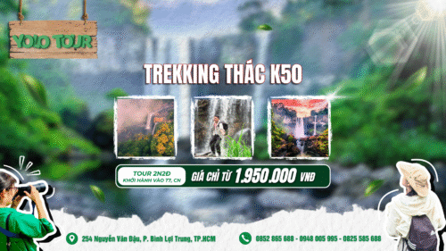 Trekking Thác K50 – Kết Nối Thiên Nhiên