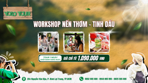 SHORT TOUR | WORKSHOP LÀM NẾN THƠM