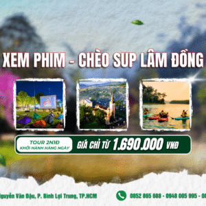 Chữa Lành Ngoài Trời Tại Lâm Đồng 2N1Đ