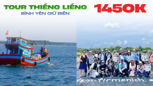 TOUR 1 NGÀY | THIỀNG LIỀNG - BÌNH YÊN GIỮA BIỂN